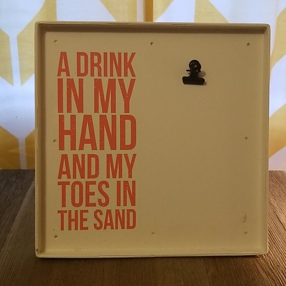 Fetco Other - Beach themed picture frame that lights up